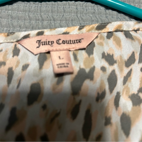 Long leopard large juicy couture top - Picture 2 of 6